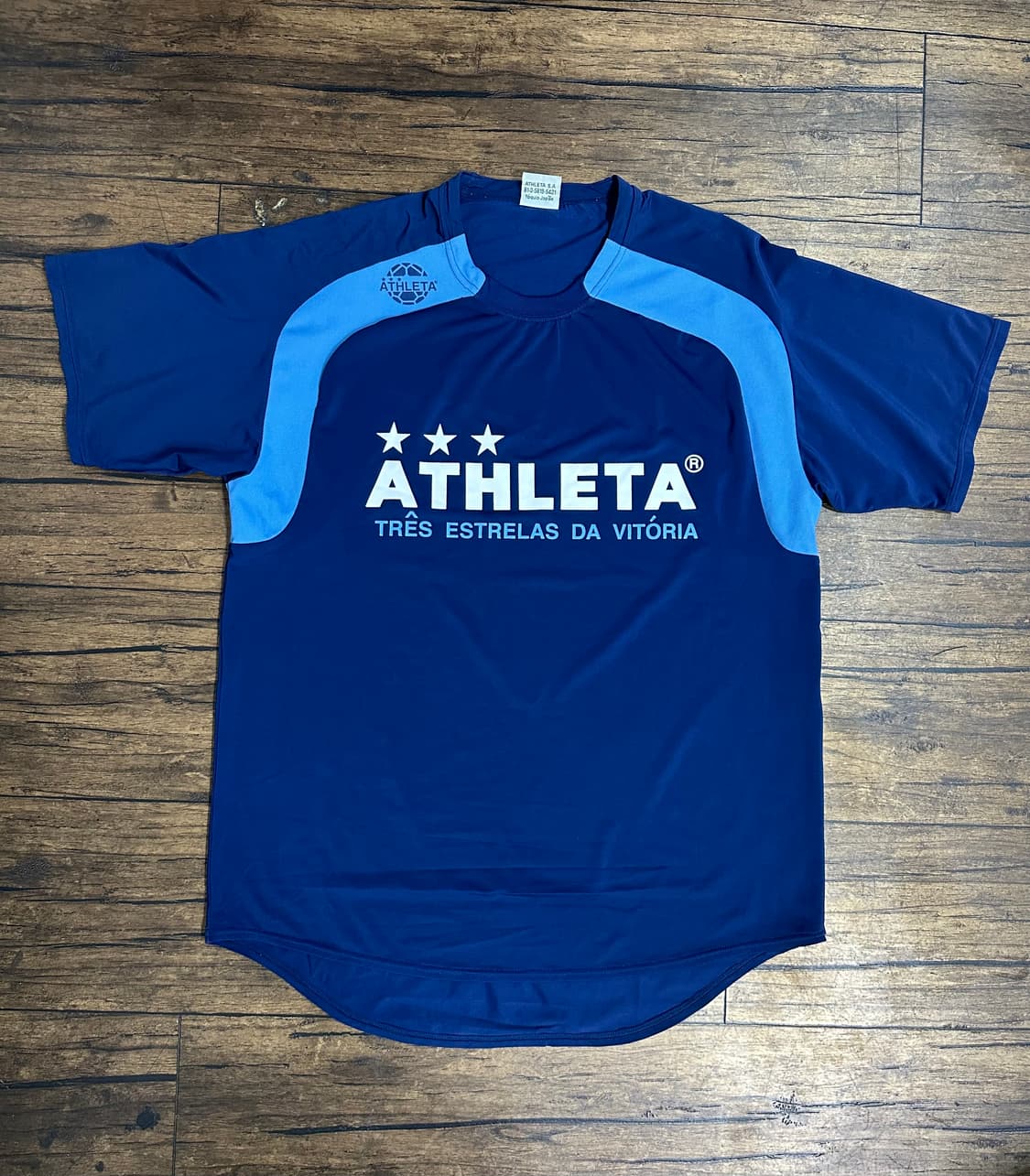 ATHLETA 아슬레타 풋살 트레이닝 반팔 네이비 실측 L 상품이미지1