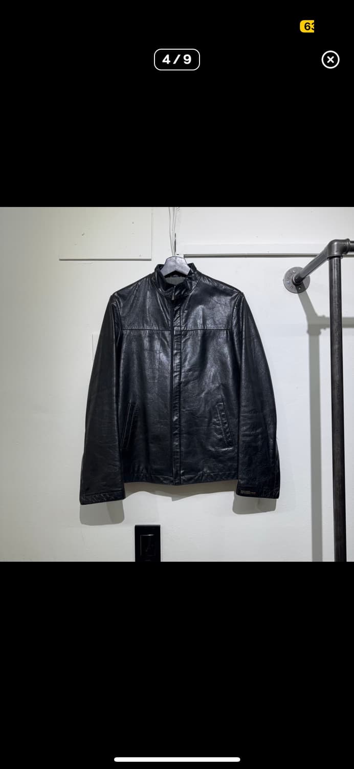 [M]디젤 싱글라이더 가죽자켓 상품이미지4