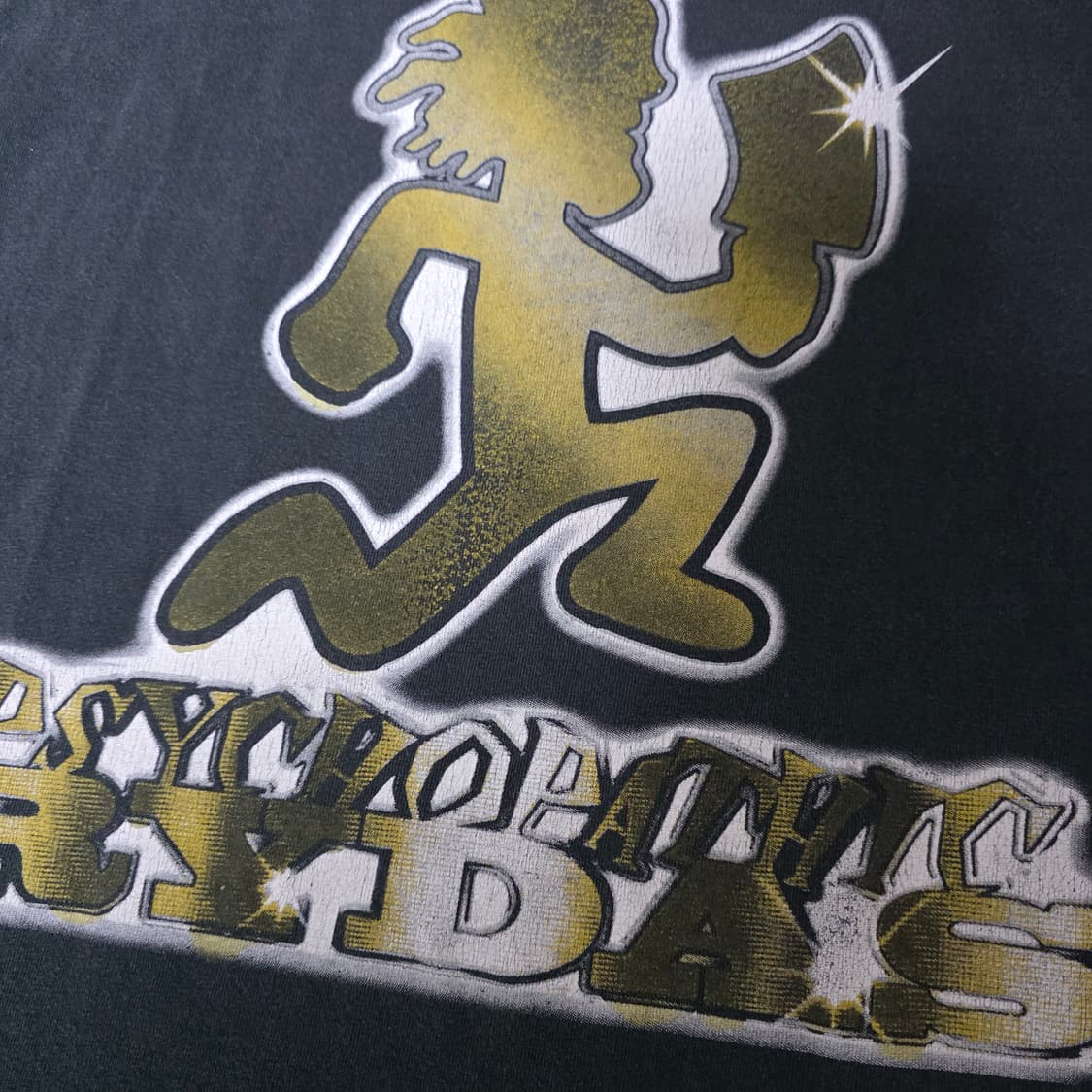 [OS] 00s ICP 사이코패틱 Rydas 골든 해칫맨 랩티 밴드티 상품이미지3