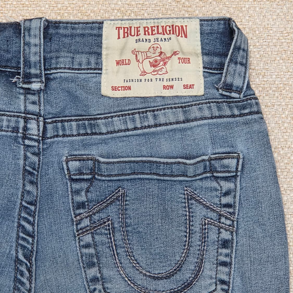 True Religion 트루릴리젼 스트레이트 데님 청바지 상품이미지5