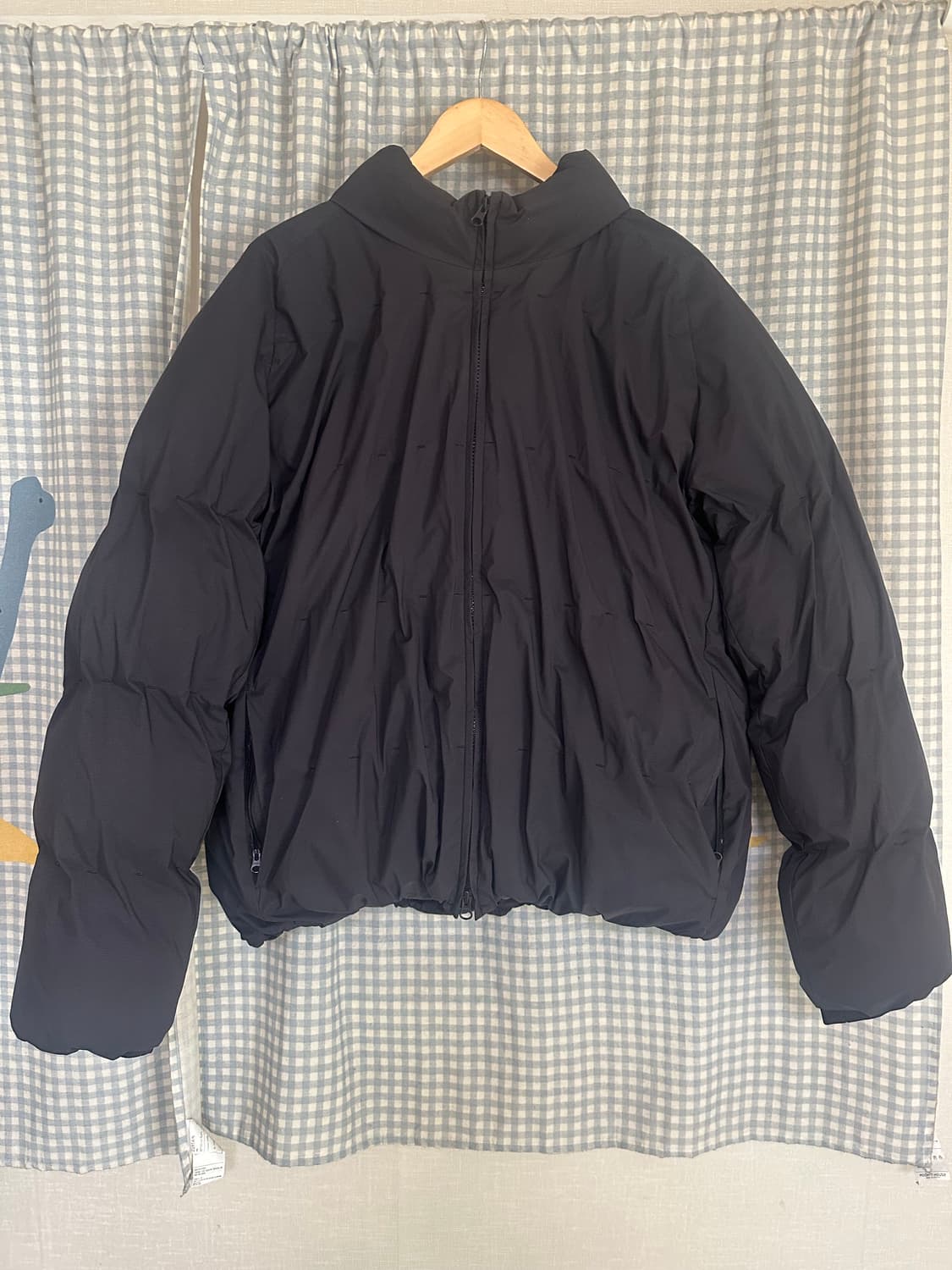 (XL)파프5.1 구스다운 라이트 패딩 검정 상품이미지1