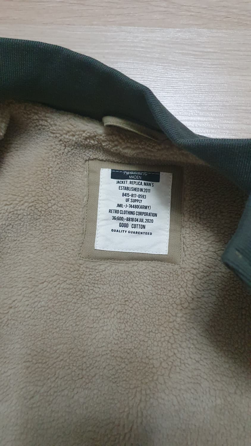 Maden 탱커자켓 L 새것 상품이미지5