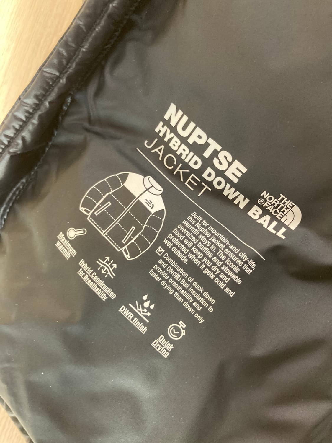 노스페이스 눕시 하이브리드 2XL 상품이미지5