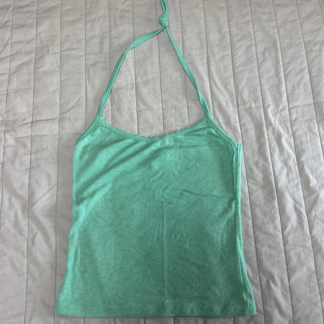플리즈노팔로우 Angela Halter Lace Top Mint 상품이미지5