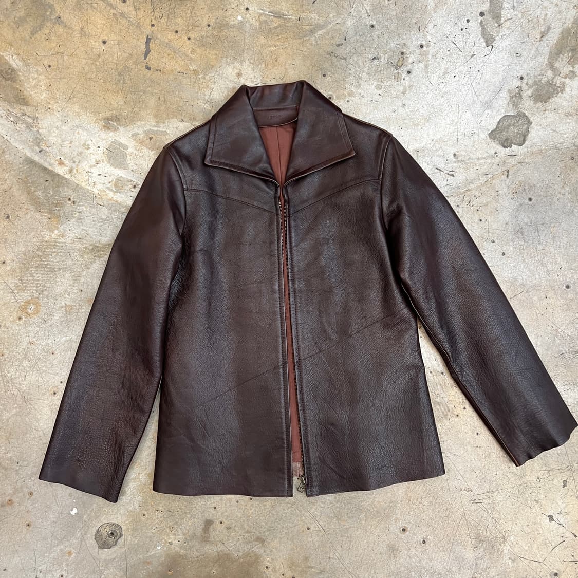 겐텐 레더 자켓 상품이미지1