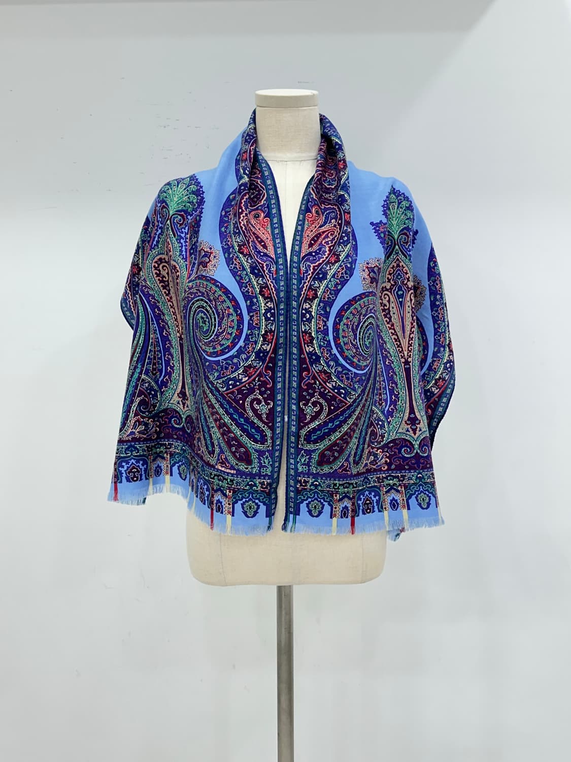 에트로 울 실크 머플러 상품이미지1