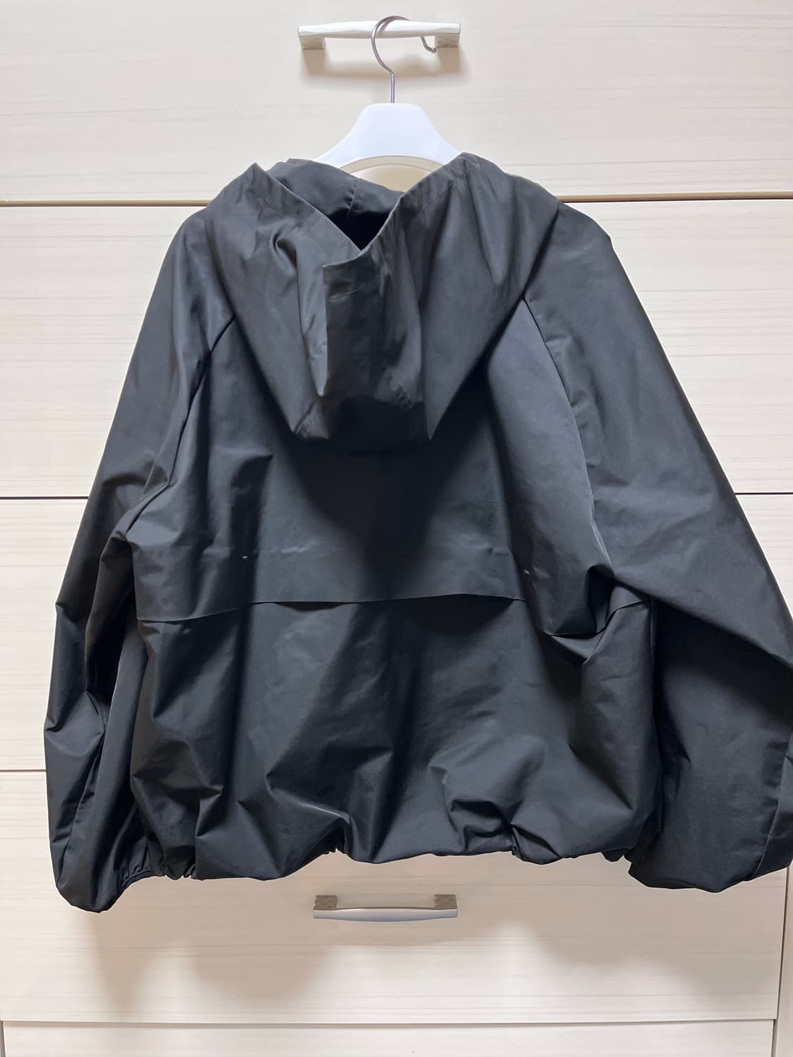 미세키서울 후디드 윈드브레이커 자켓 블랙 상품이미지4