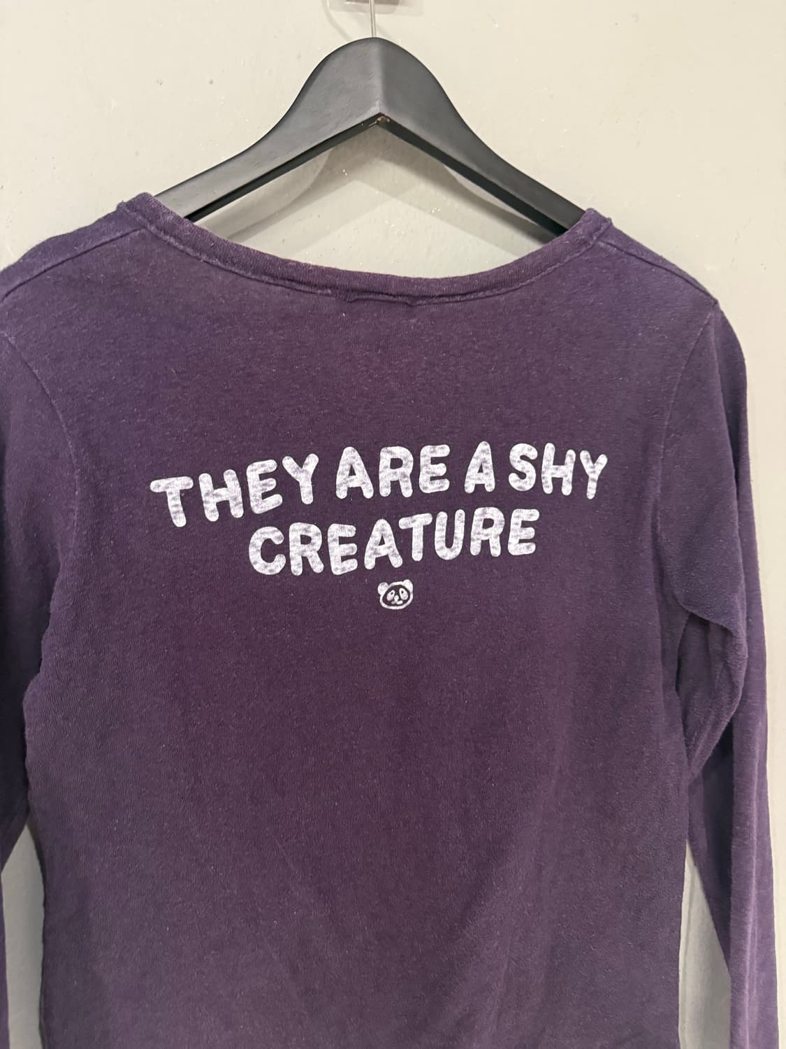 kawaii printing neck slit long sleeve 상품이미지8