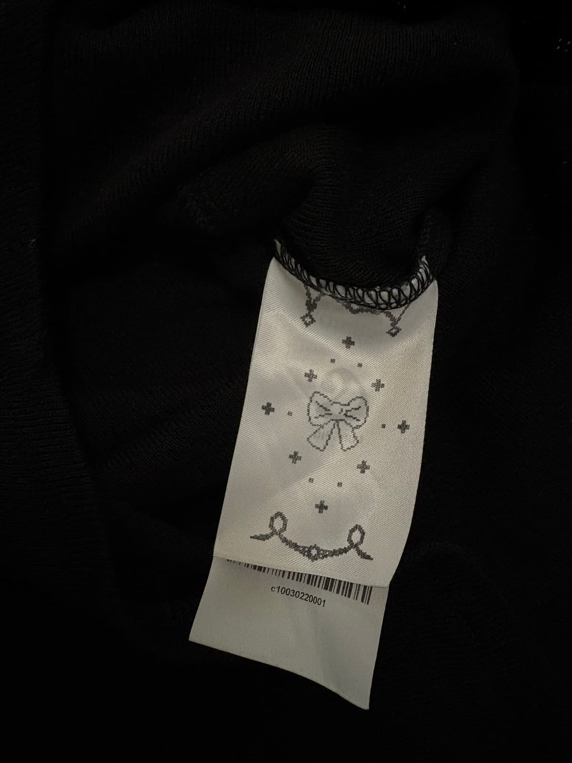 코이세이오 펀칭 셔링탑 블랙  상품이미지8