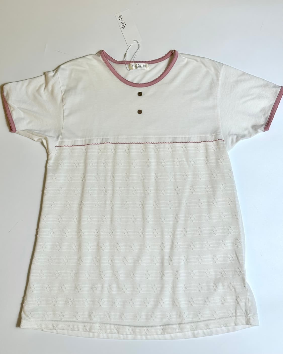 핑크 펀칭 티셔츠 상품이미지6