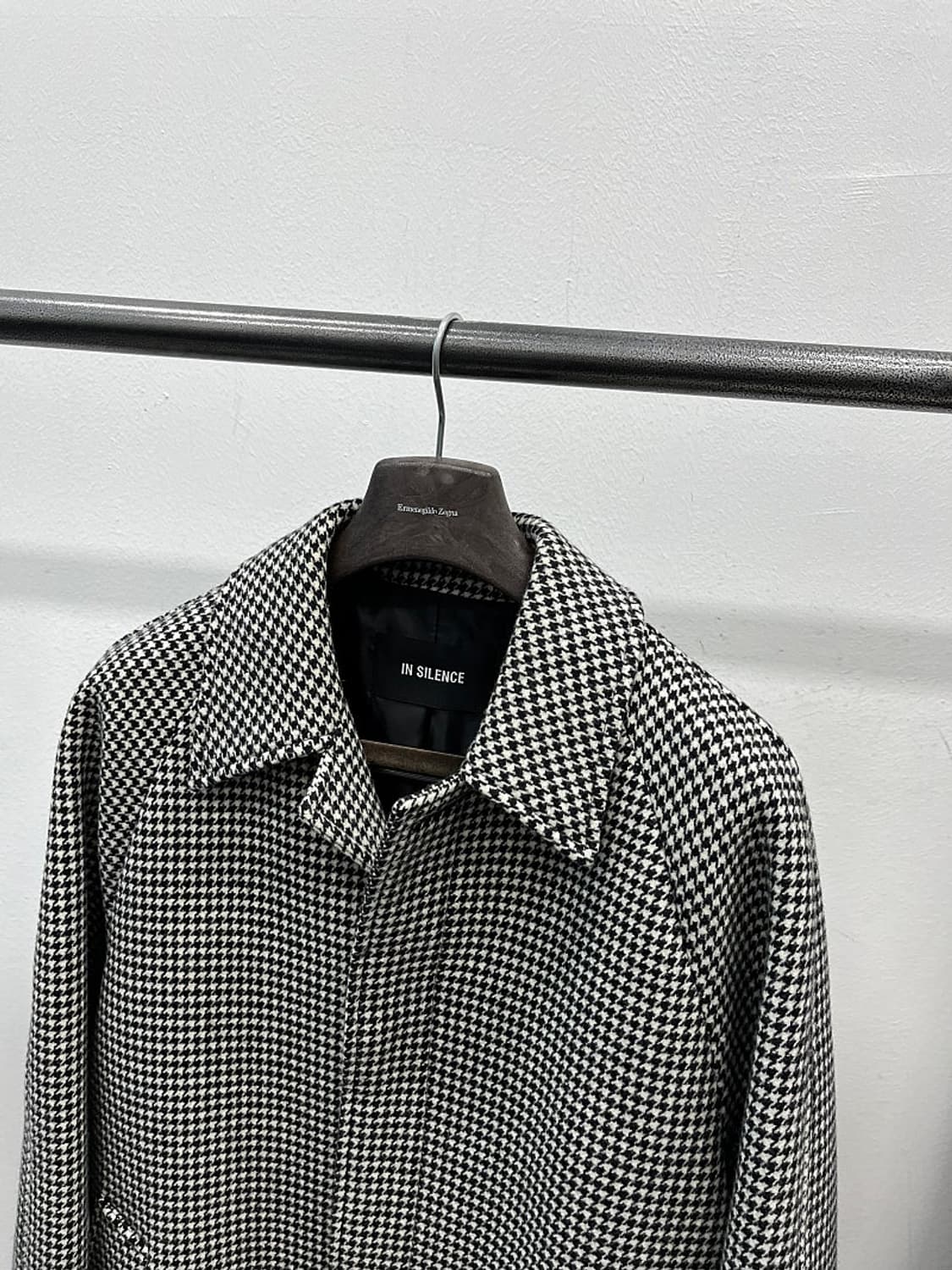 95) 인사일런스 체크 발마칸코트  상품이미지2