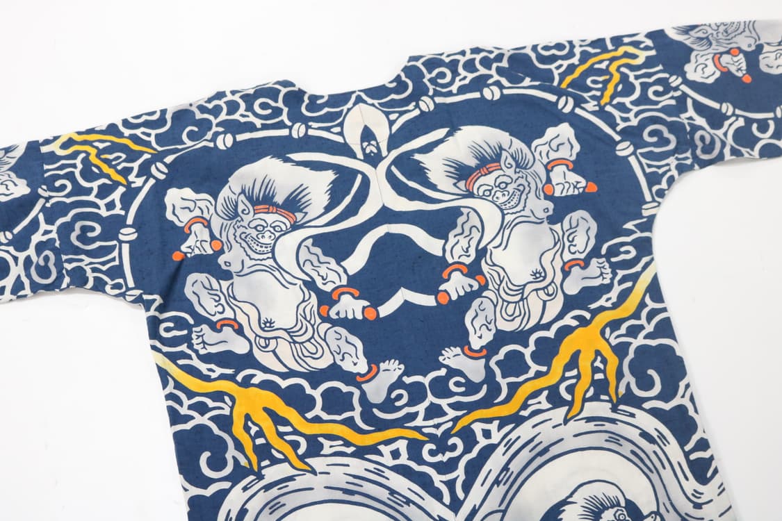 빈티지 이레즈미 그래픽 기모노 셔츠 (L) 상품이미지9