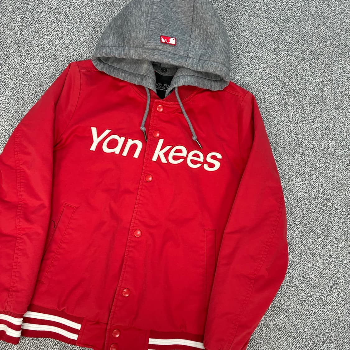  <MLB 뉴욕양키스 후드 바시티 자켓> No.1561 상품이미지5