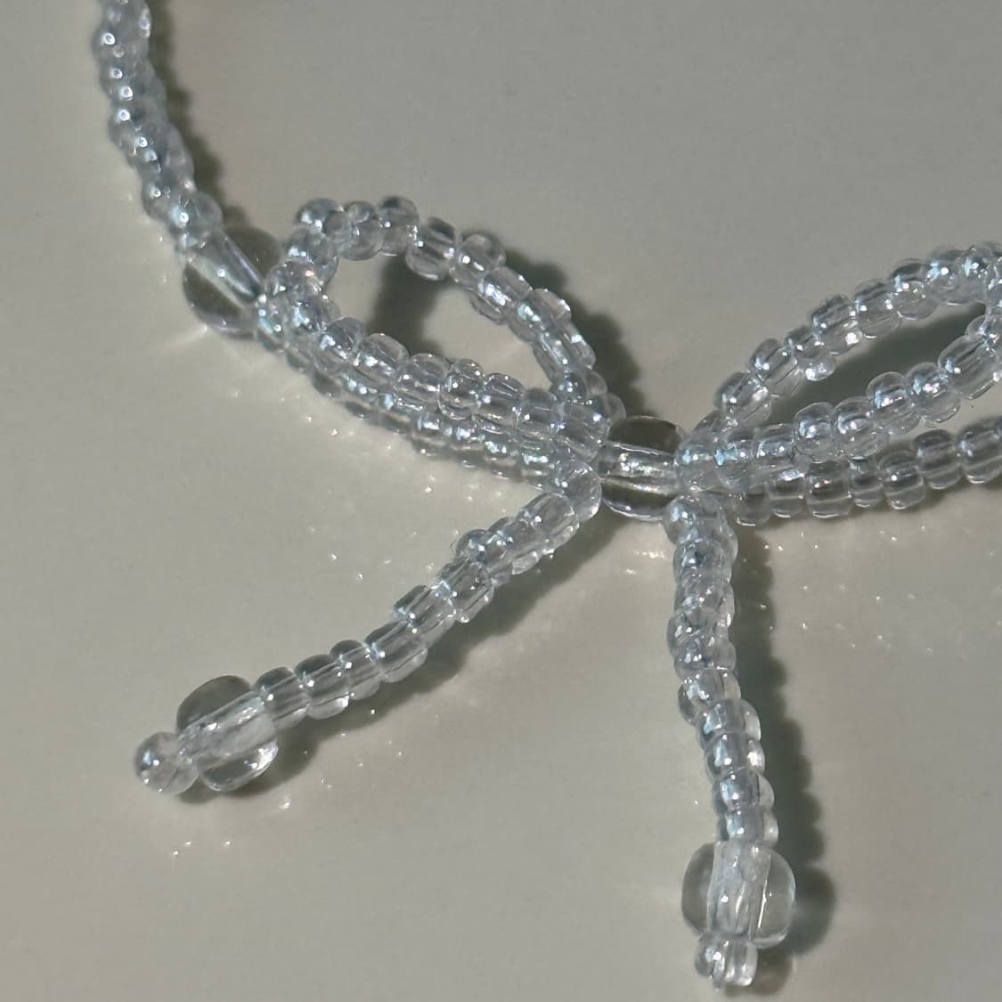 아이스 리본 비즈 팔찌 Ice Ribbon Bracelet 상품이미지2