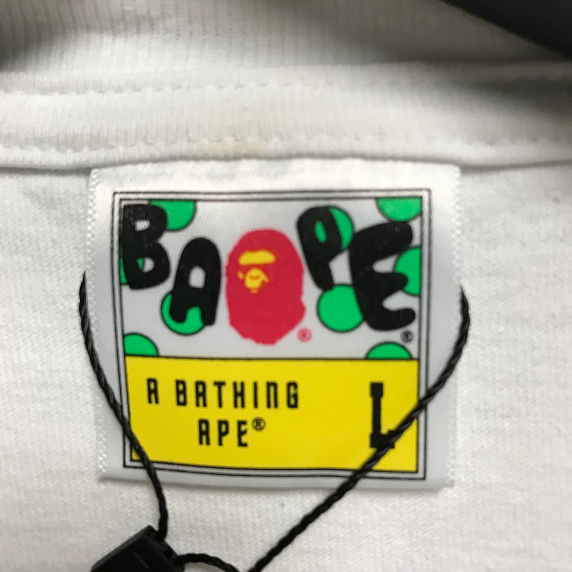 베이프 타이거 자수 반팔 티셔츠 L 상품이미지6