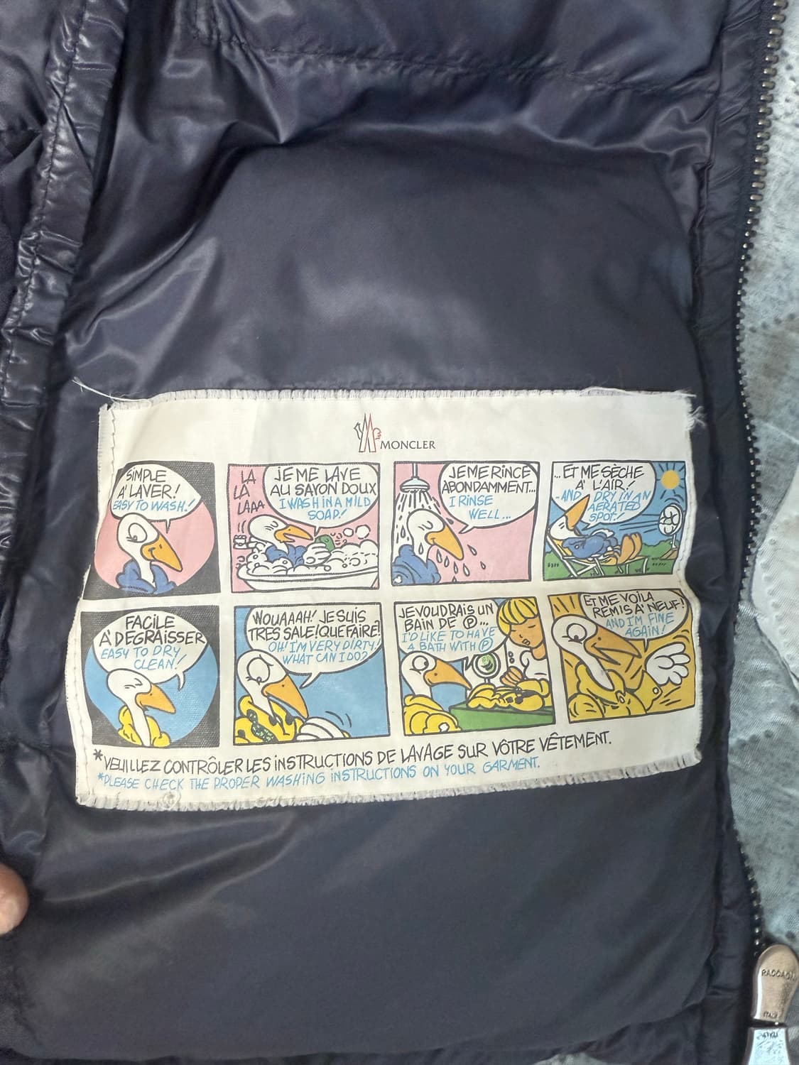 몽클레어 파스칼 (네이비, 1사이즈) 상품이미지8