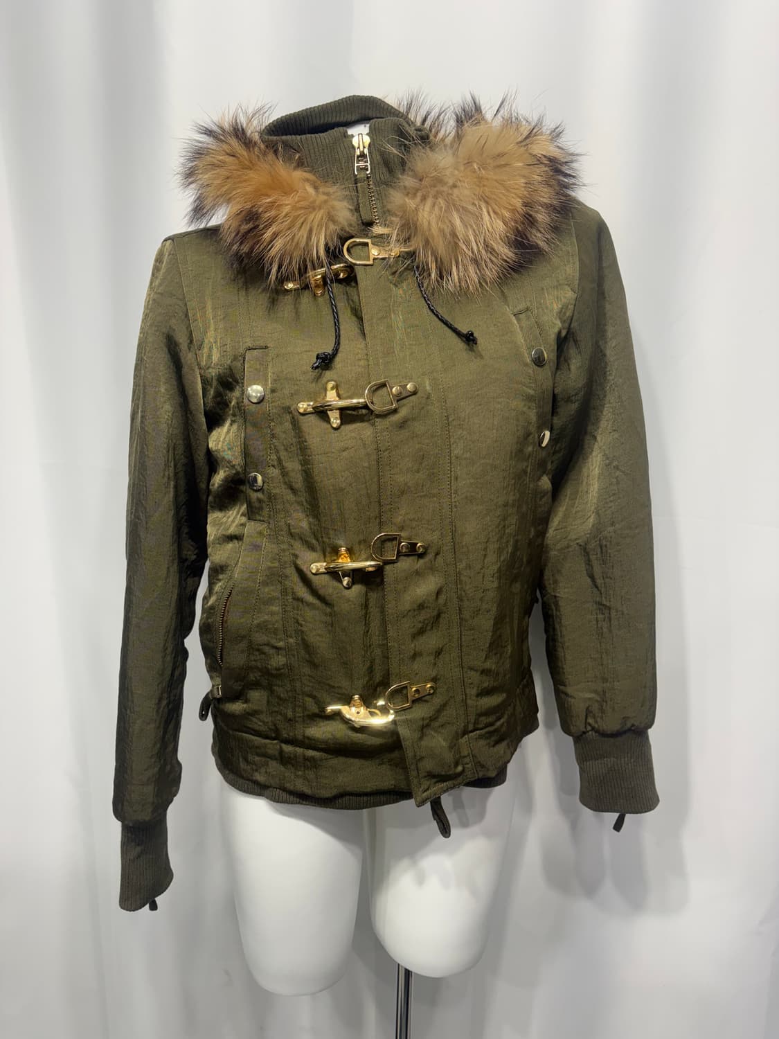 🎸카키 퍼 패딩🎸 상품이미지6