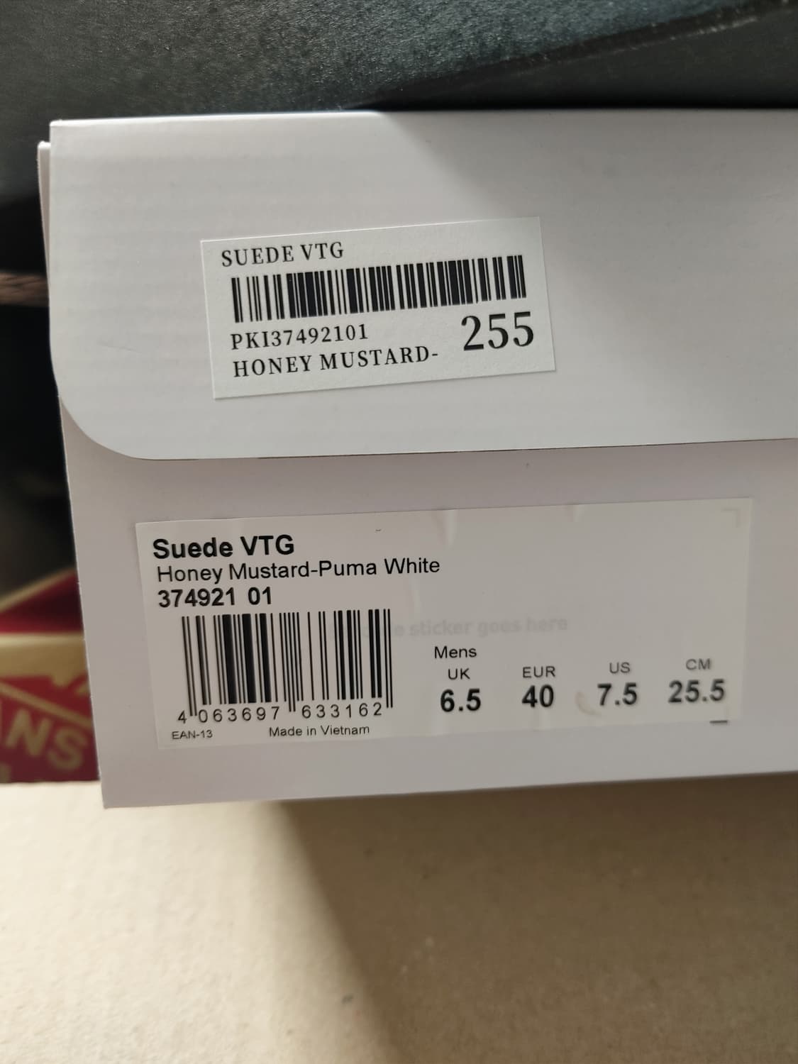 새상품 푸마 스웨이드 250 255 상품이미지6