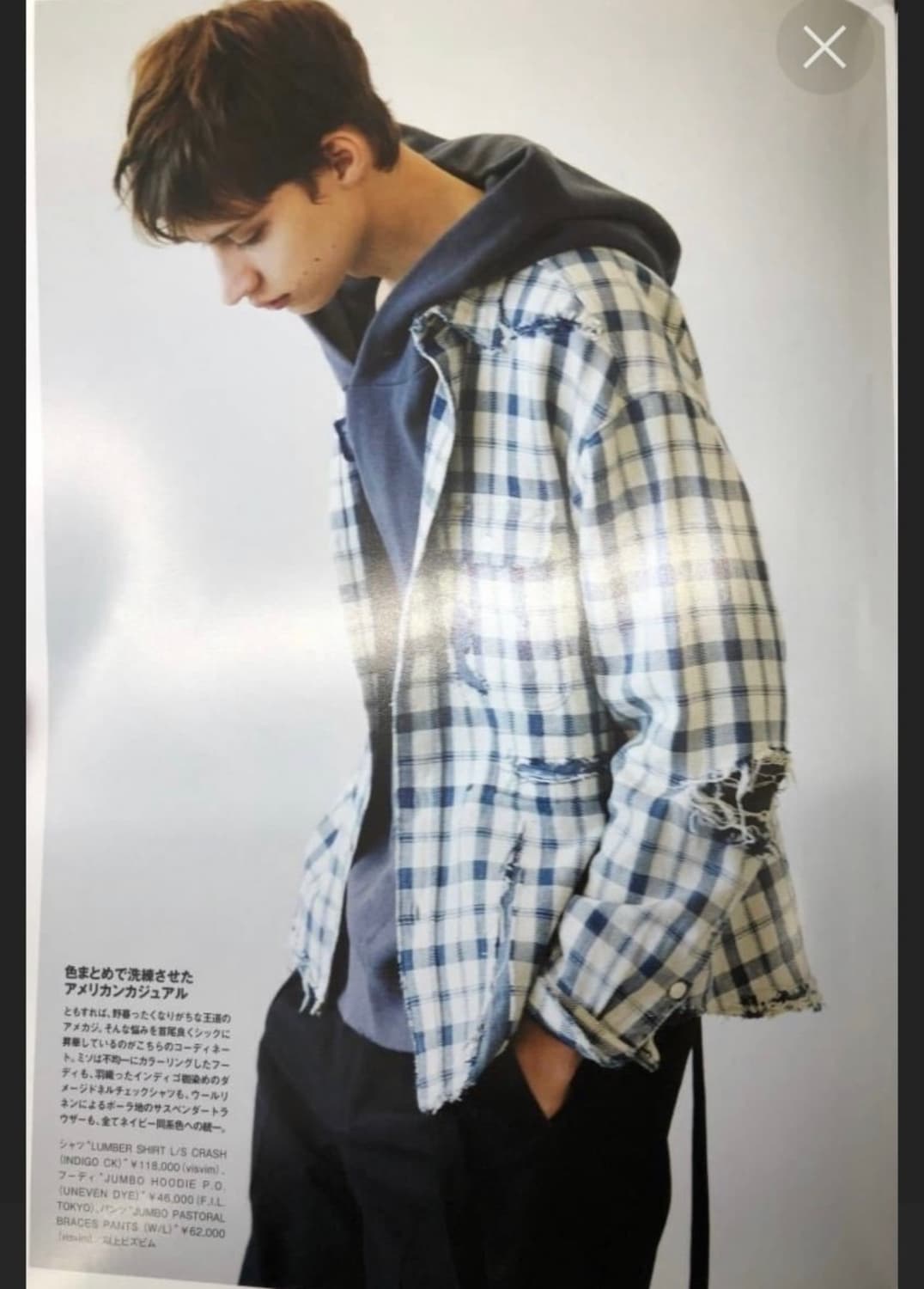 [3] 비즈빔 20ss lumber crash 럼버 크래쉬 셔츠 상품이미지1