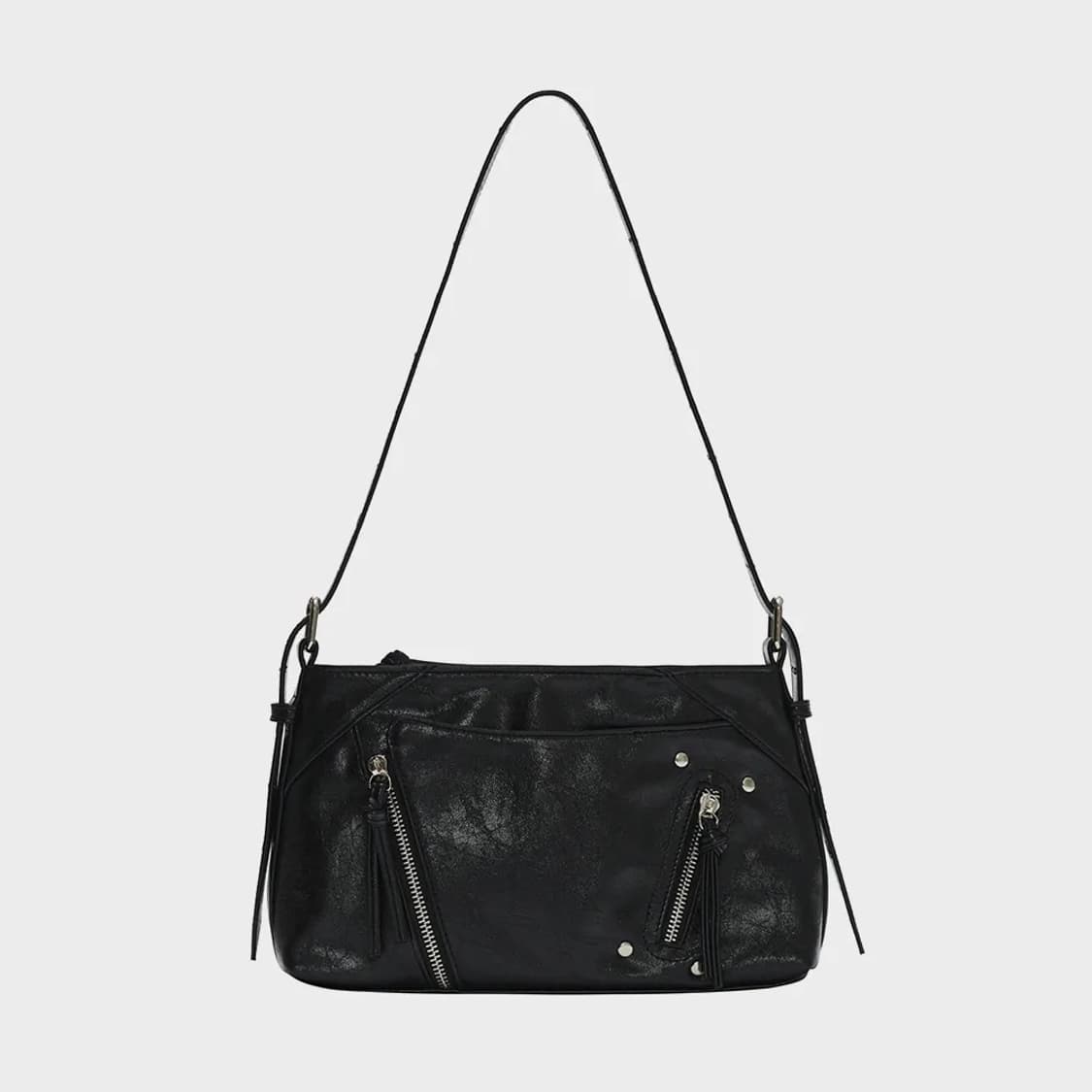 데프가먼츠 아일렛 숄더백 블랙 eyelet shoulder bag 상품이미지1