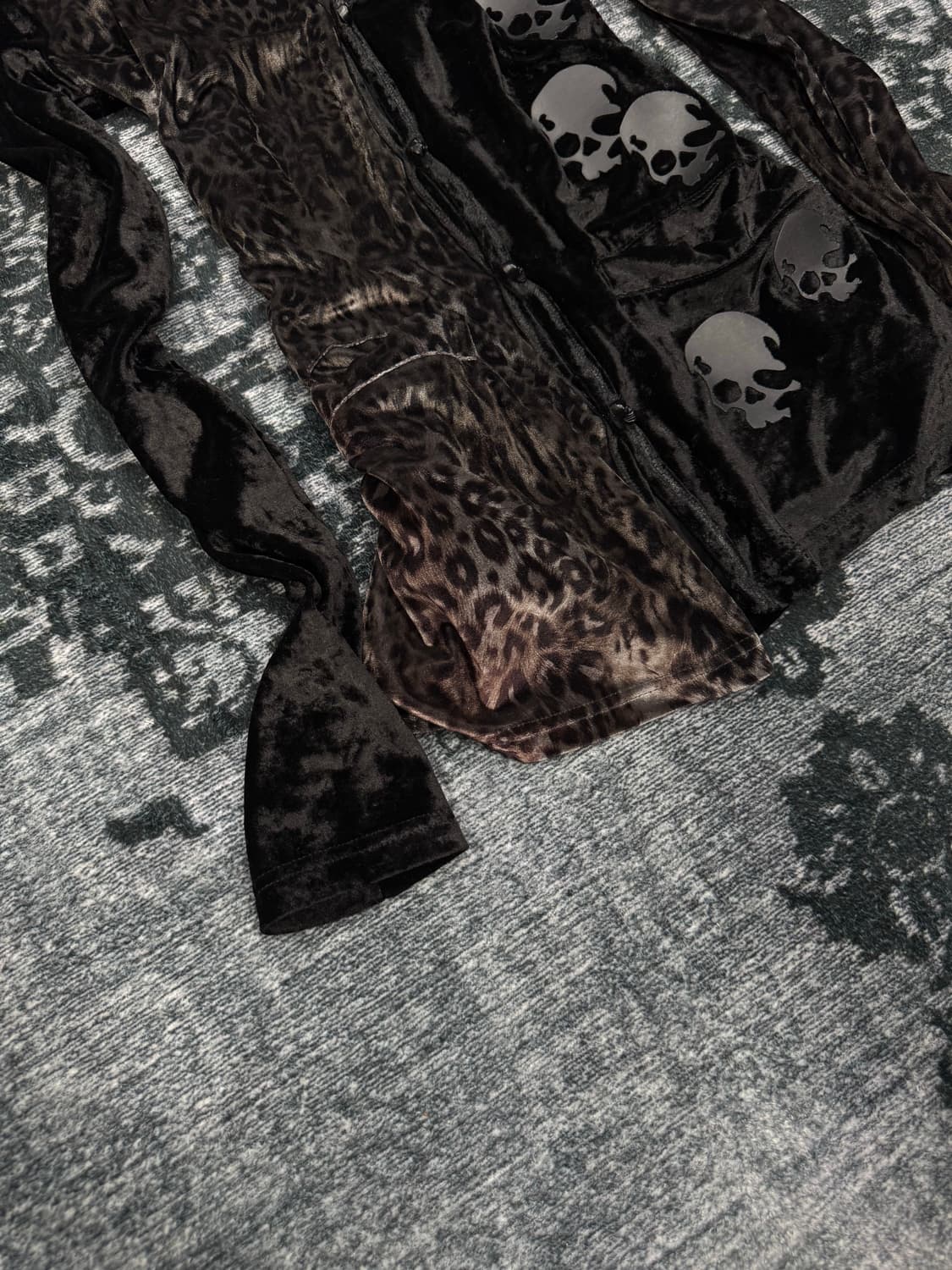 Session midas archive skull patch leopar 상품이미지4