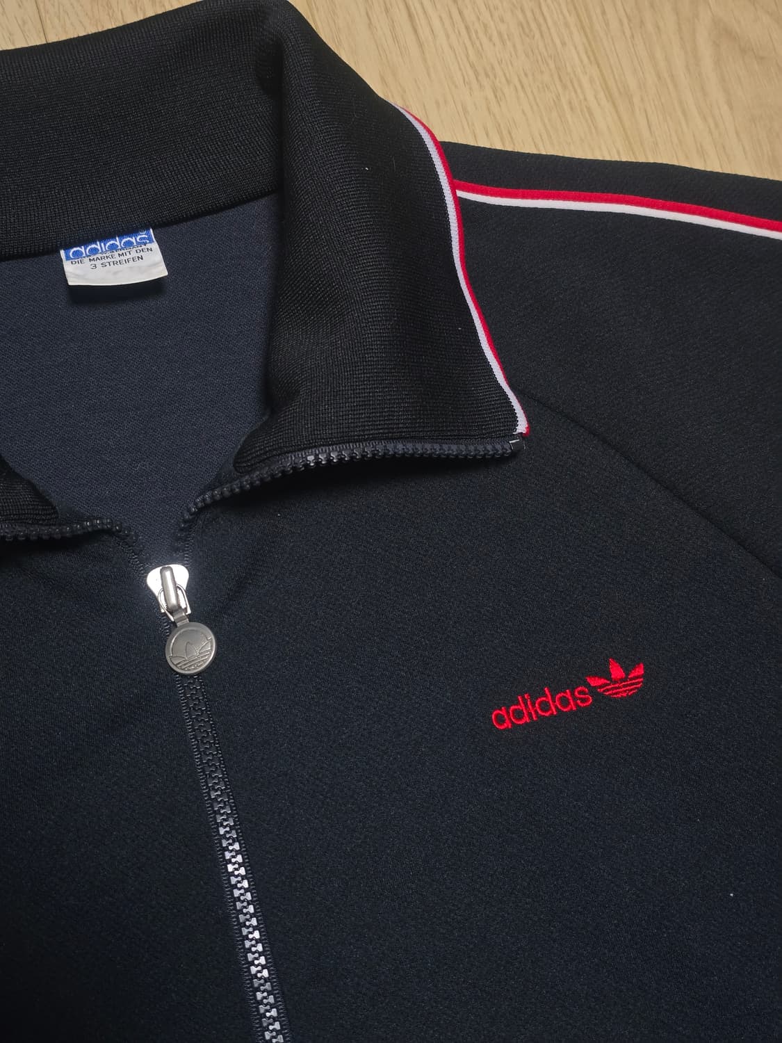 80s 아디다스 서독제 트랙탑 져지 L 상품이미지1