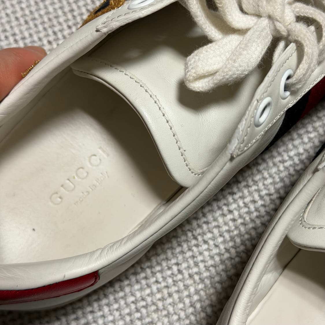 구찌 에이스 LOVED 자수 스니커즈 36 상품이미지6