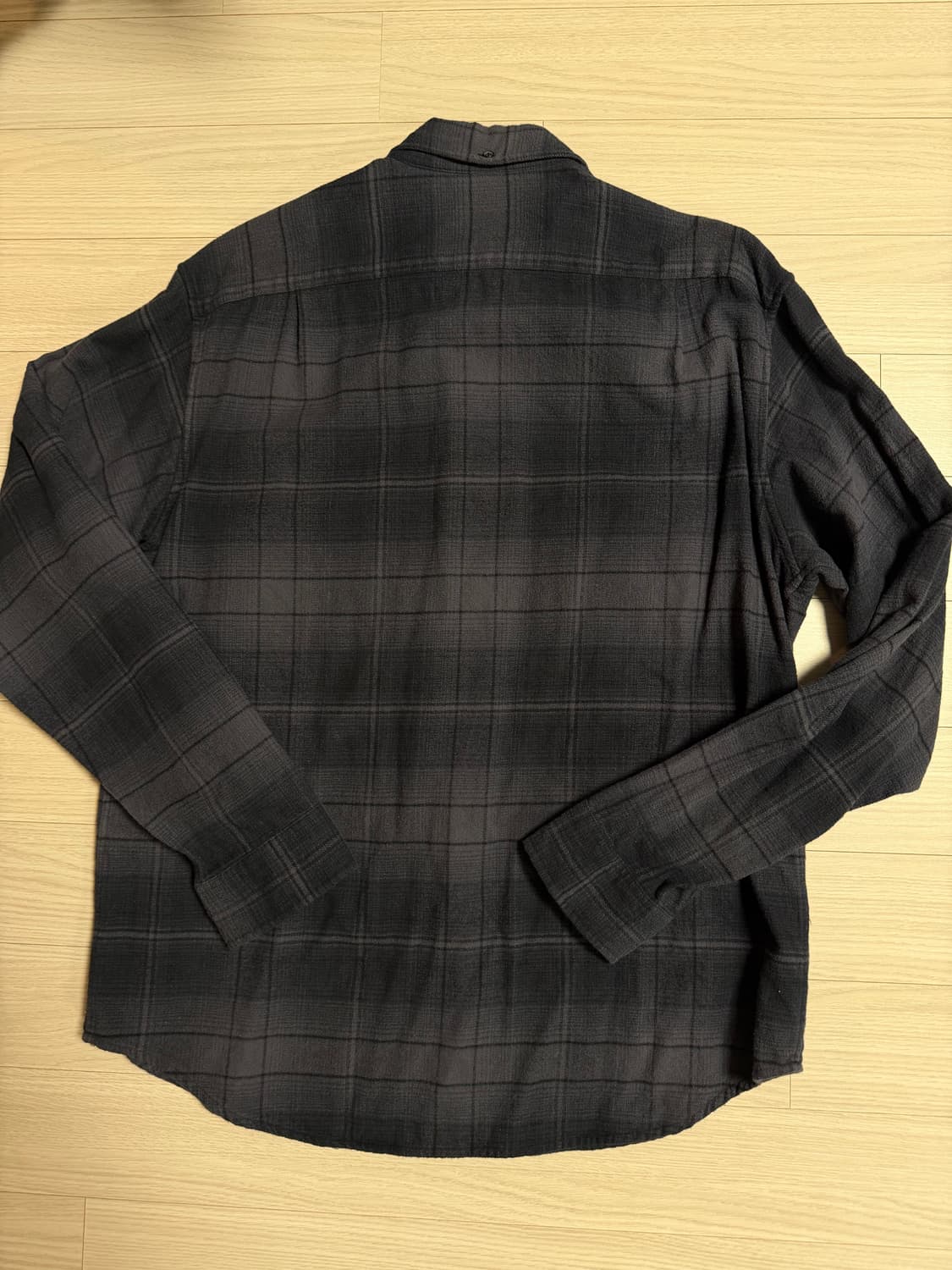 [M] 슈프림 블랙 체크 셔츠 상품이미지5