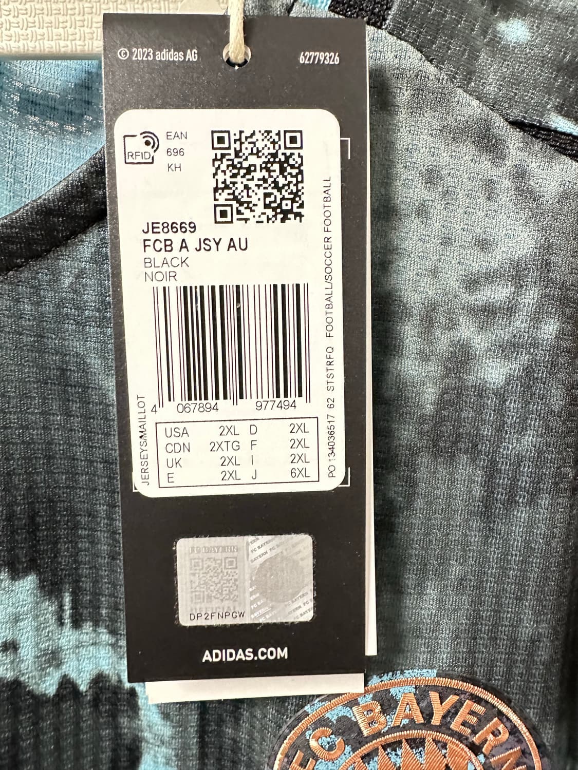 24/25 바이에른 뮌헨 어웨이 어센틱 김민재(한글마킹) 해외2XL 상품이미지4