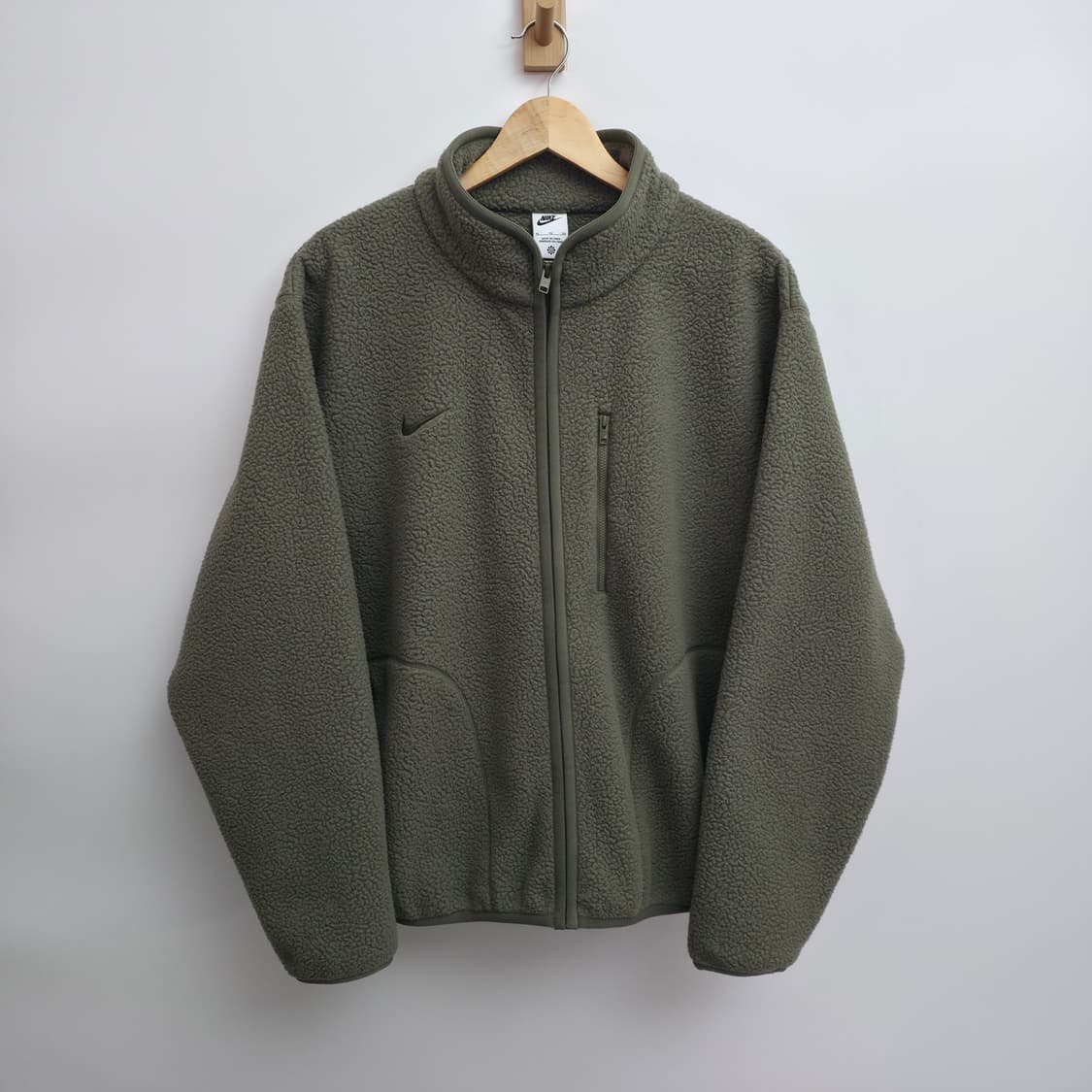 [XL] 나이키 올리브 플리스 집업 자켓 상품이미지1