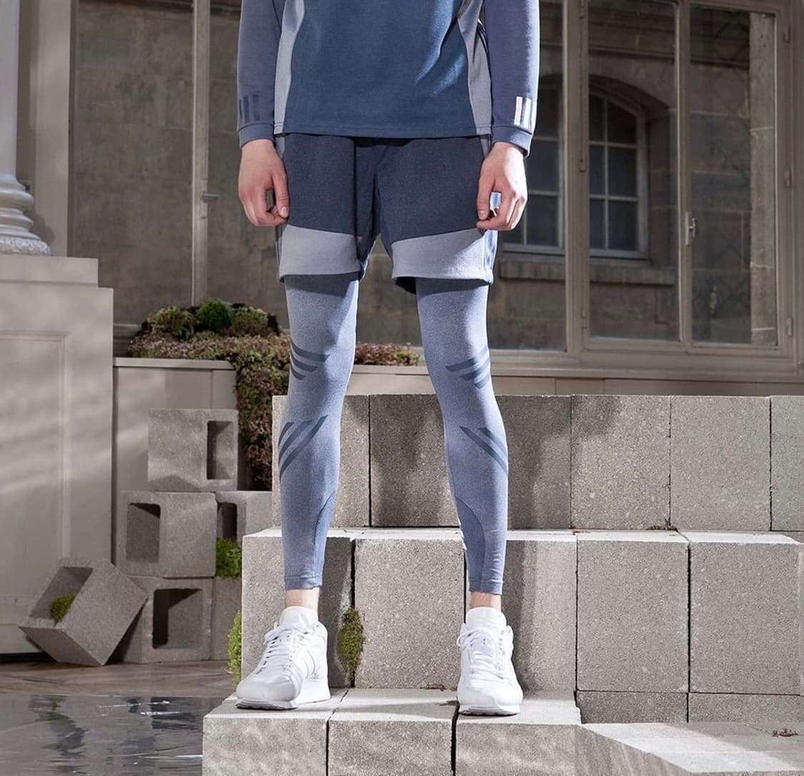 [L] adidas 아디다스 x 화이트 마운티니어링 콜라보 레깅스 상품이미지4