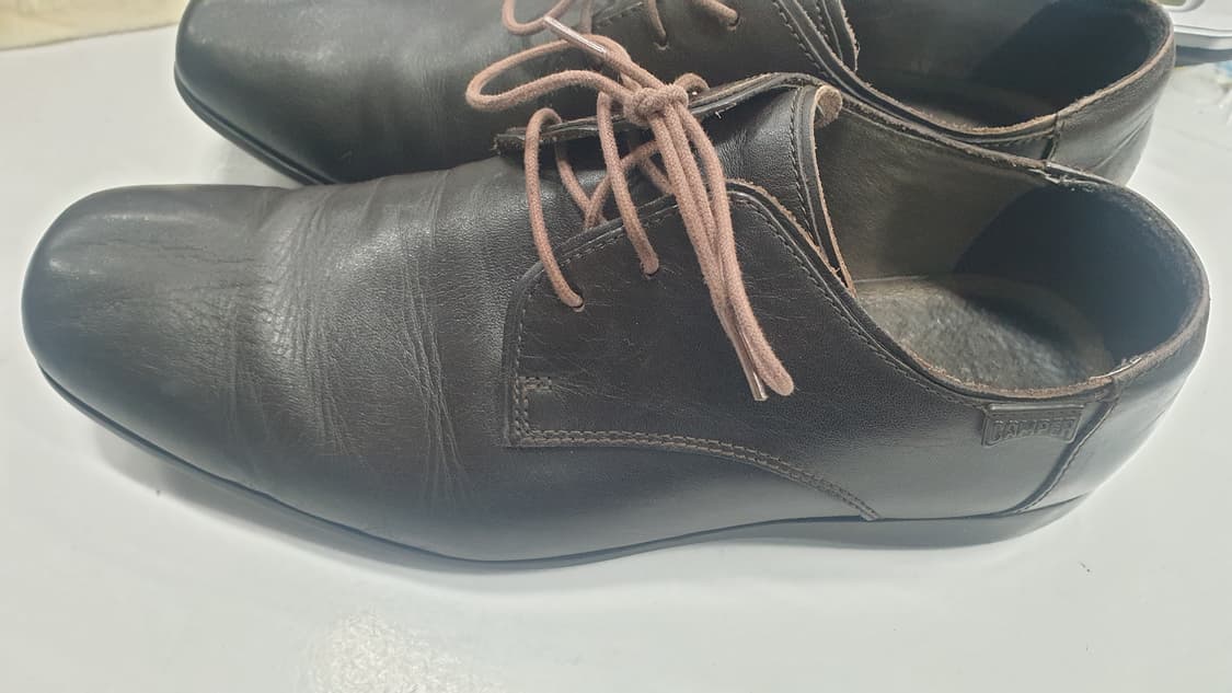 캠퍼 남성 브라운 가죽 구두 41사이즈 상품이미지3
