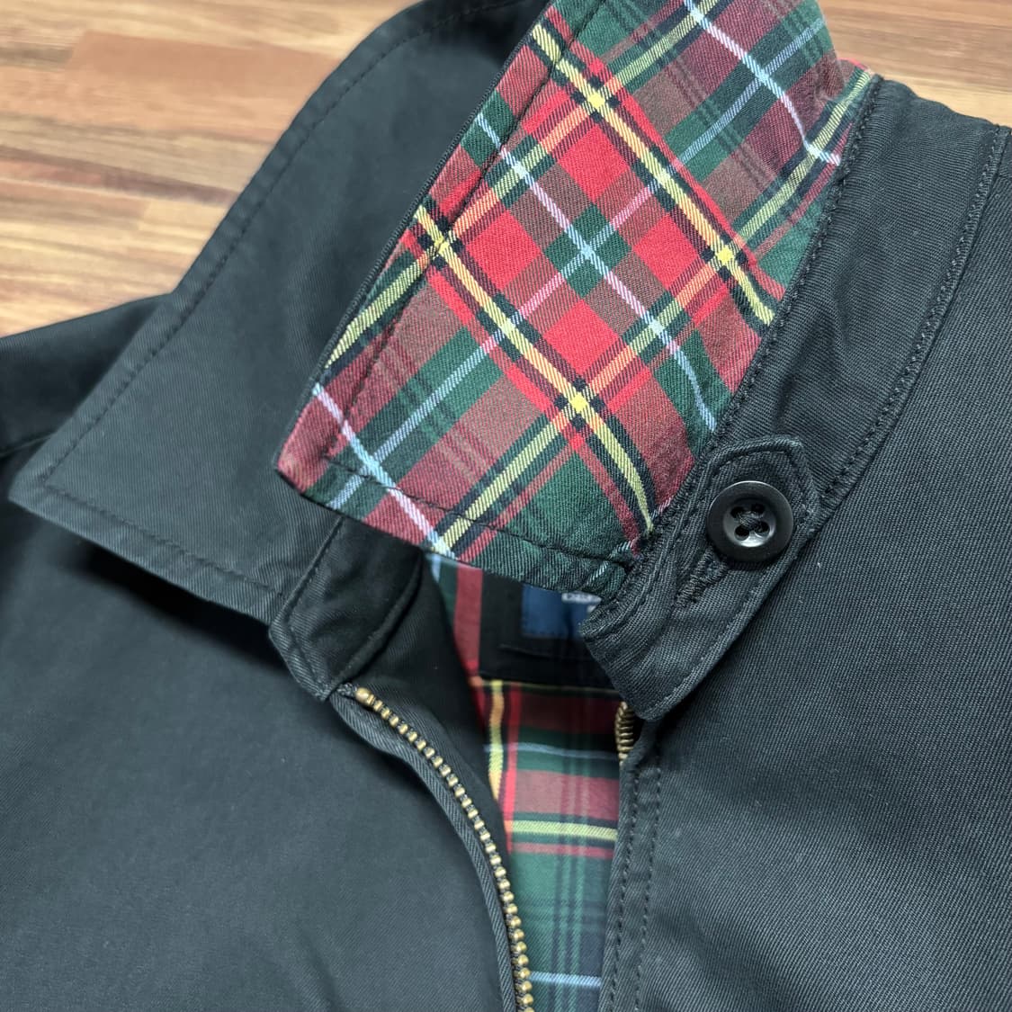 폴로 블랙 베이포트 스윙탑 헤링턴 해링턴 드리즐러 봄버 블루종 자켓 s 상품이미지4