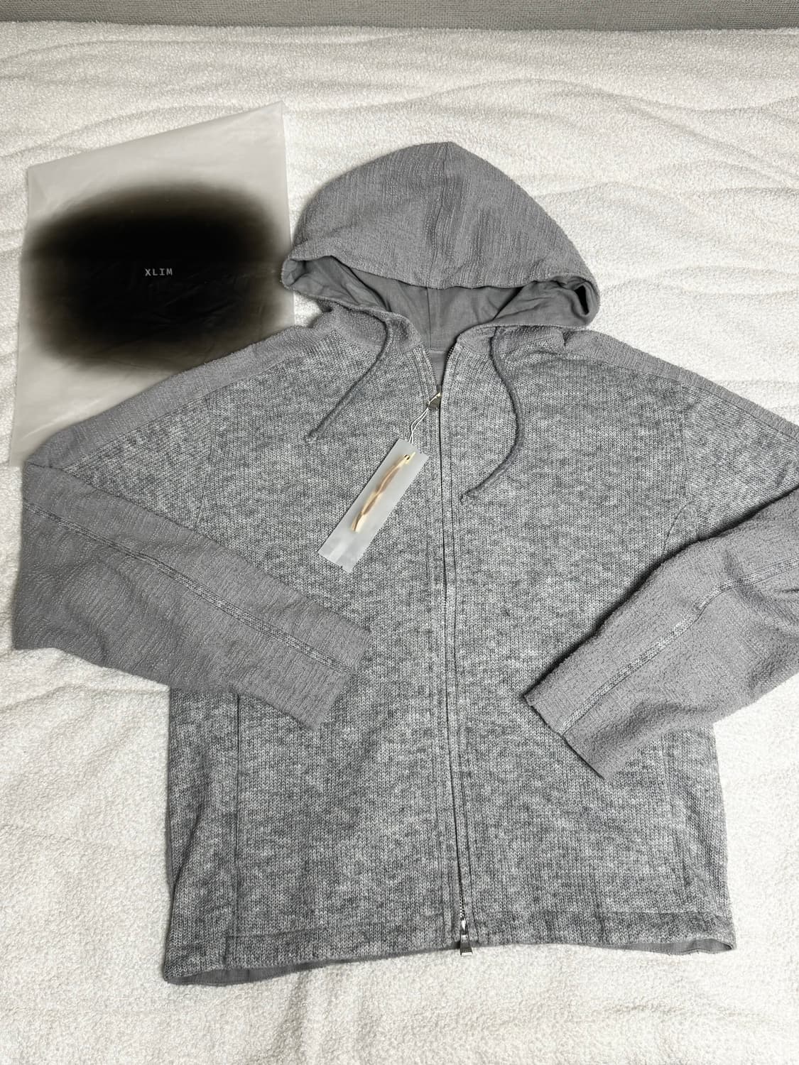 엑슬림 XLIM EP.7 02 후드집업 그레이 상품이미지3