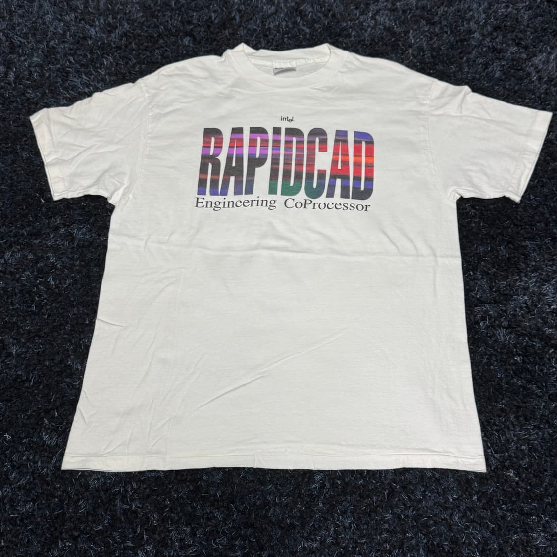 90‘s 인텔 promo t-shirt 상품이미지2