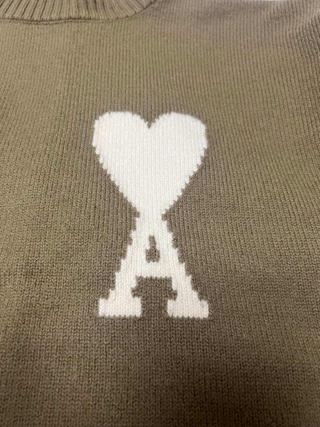 아미/인타르시아 터틀넥 베이지/M 상품이미지4