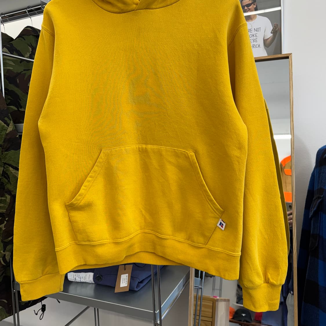 90s 러셀 빈티지 스웻 후드티 (S)   상품이미지2