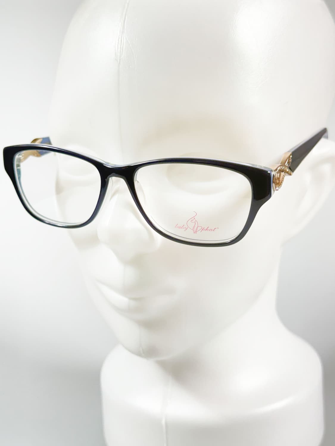 BABY PHAT 블루 뿔테 스퀘어 프레임 빈티지 안경 상품이미지8