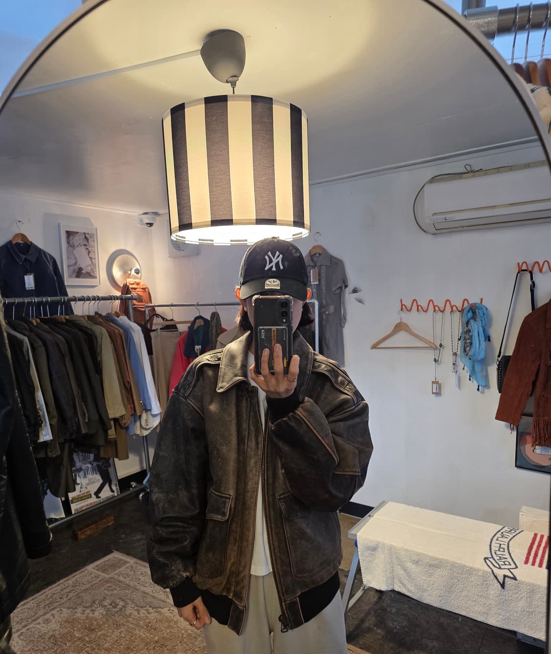 아비렉스 A-2 미군 항공 가죽자켓 (에이징 레더)  미군 상품이미지5