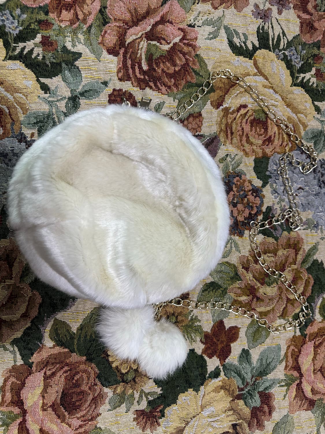 빈티지 갸루 폼폼 퍼가방 크로스백 상품이미지1