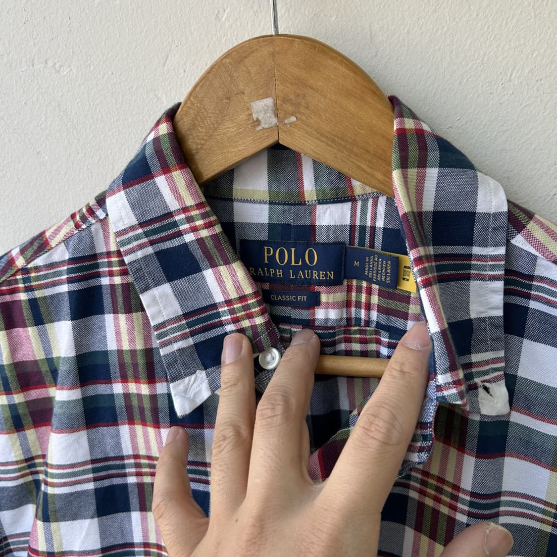 16698 - 폴로 랄프로렌 체크 반팔 셔츠  상품이미지3