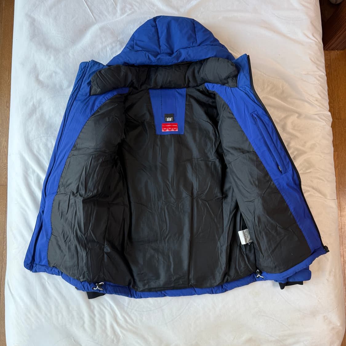 2+1) 데상트 스키 구스다운 패딩 블루 아우디 M 상품이미지5