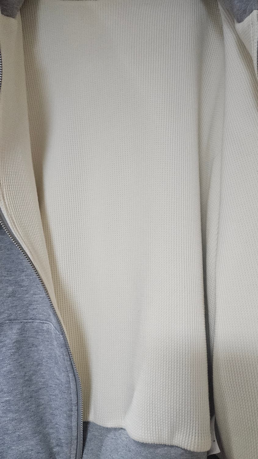 슈프림 아크 써멀 후드집업 XL 
24FW  헤더그레이 상품이미지2