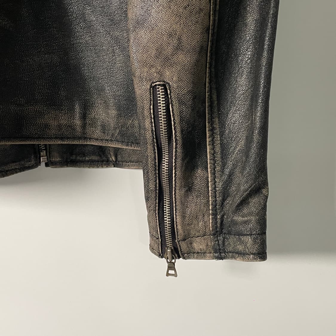 GABBA 리얼레더 워싱 가죽자켓 (on.586)   상품이미지8