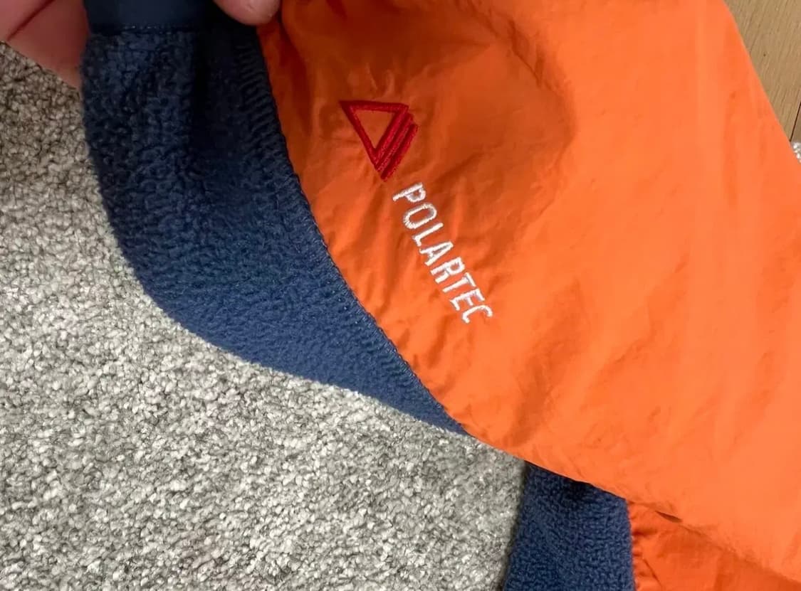 팔라스 폴라텍 쉘 플리스 자켓 오렌지/네이비 XL 상품이미지3