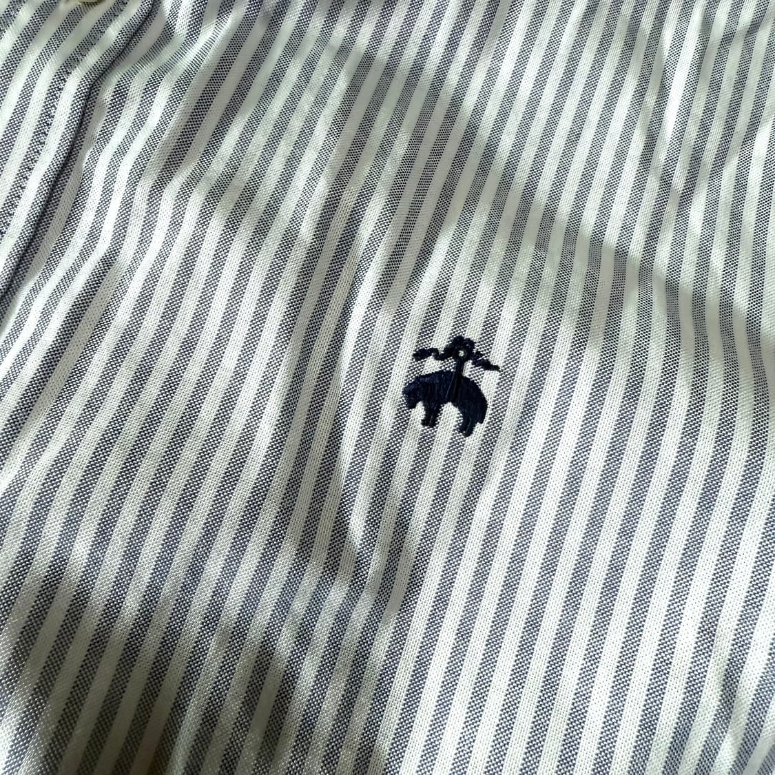브룩스 브라더스 스트라이프 옥스퍼드 셔츠 XL 상품이미지4