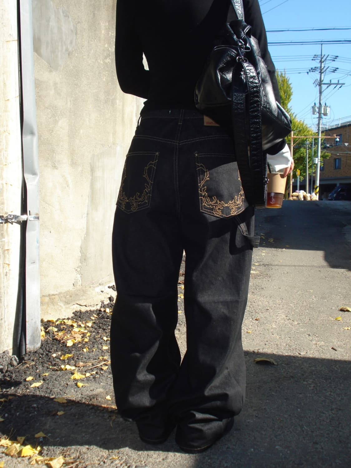 아워캐비넷 ourcabinet 1980 데님팬츠 상품이미지5