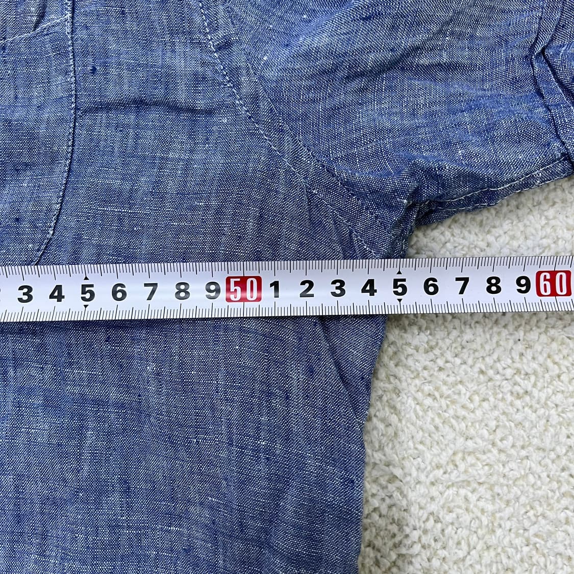 110 헨리코튼 린넨 반팔 셔츠 0415M 상품이미지6