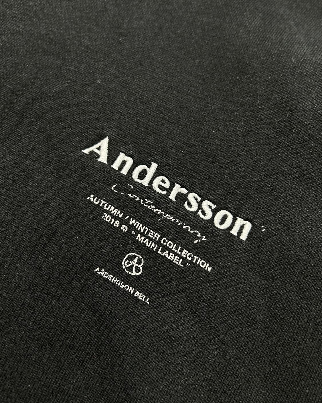 엔더슨벨 빅로고 오버핏 후드티  상품이미지5