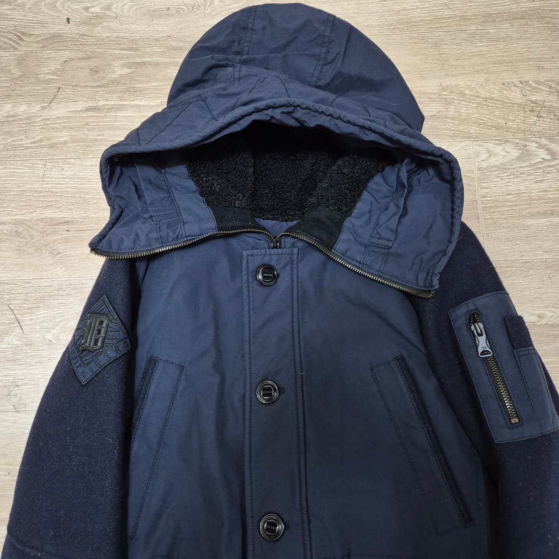 MLB 엠엘비 여성 후리스안감 후드 야상점퍼 XS(85) 상품이미지2